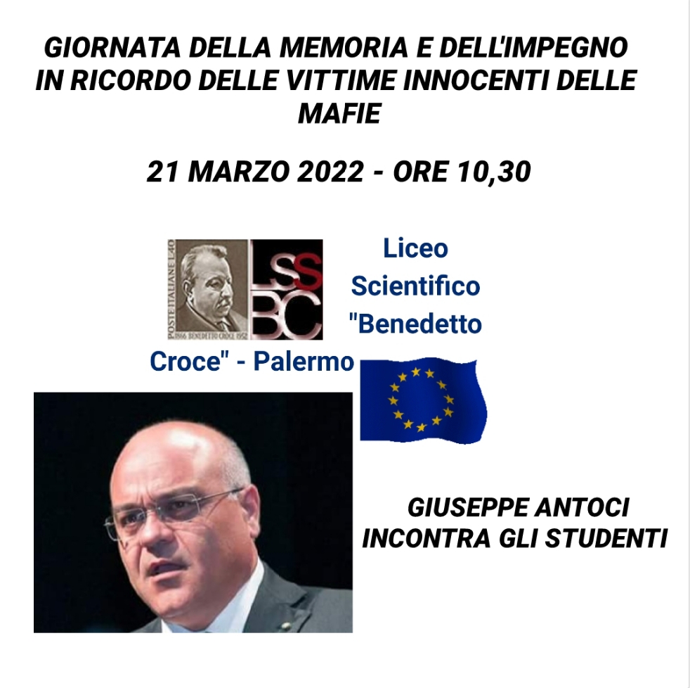 Giornata della memoria e dellimpegno evento 21 marzo 2022